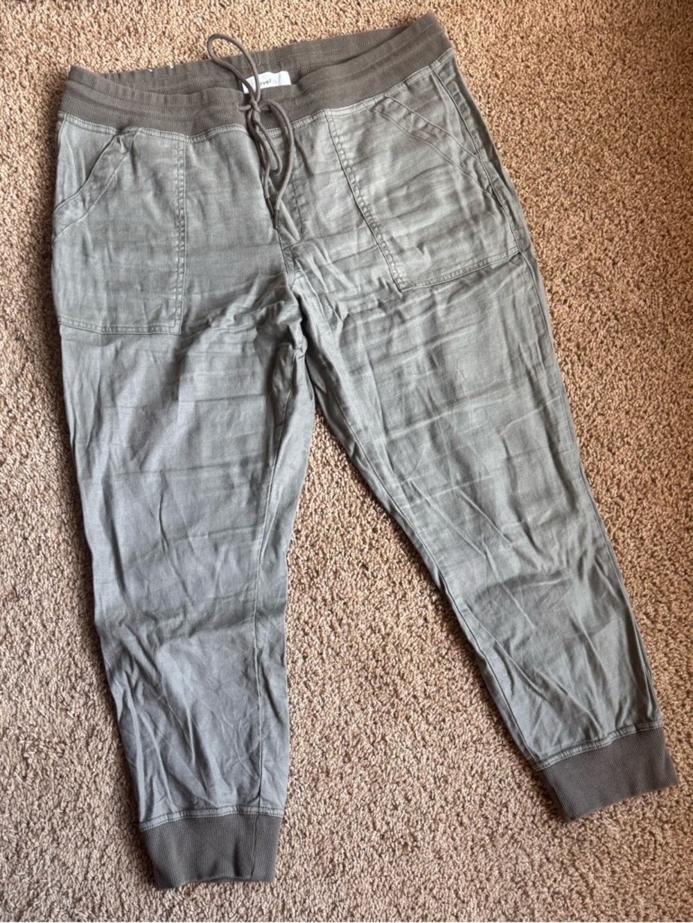 Level 99 Olive Green Women's Jogger Pants